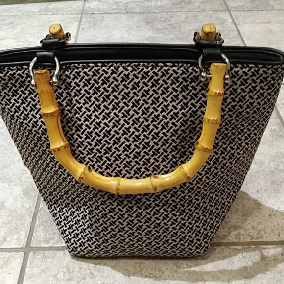 TALBOTS BAMBOO Handbag~ - Picture 1 of 8